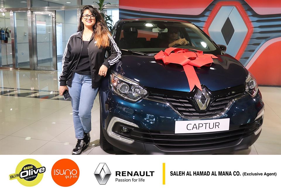RJ Simran with Our New Renault Car