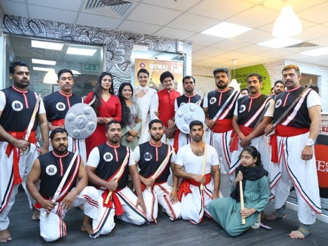 Kalari team with Mamangam Team