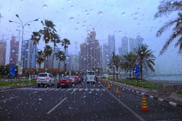 Rain in Qatar