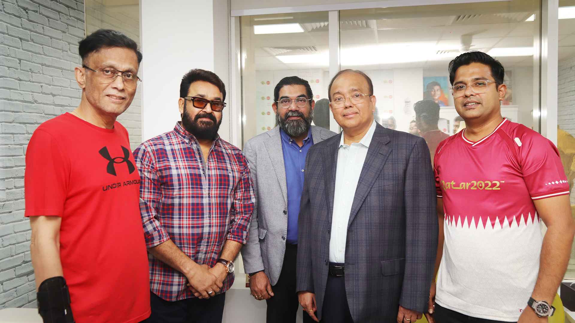 Managing Directors of Olivesuno Radio Network with Mohanlal
